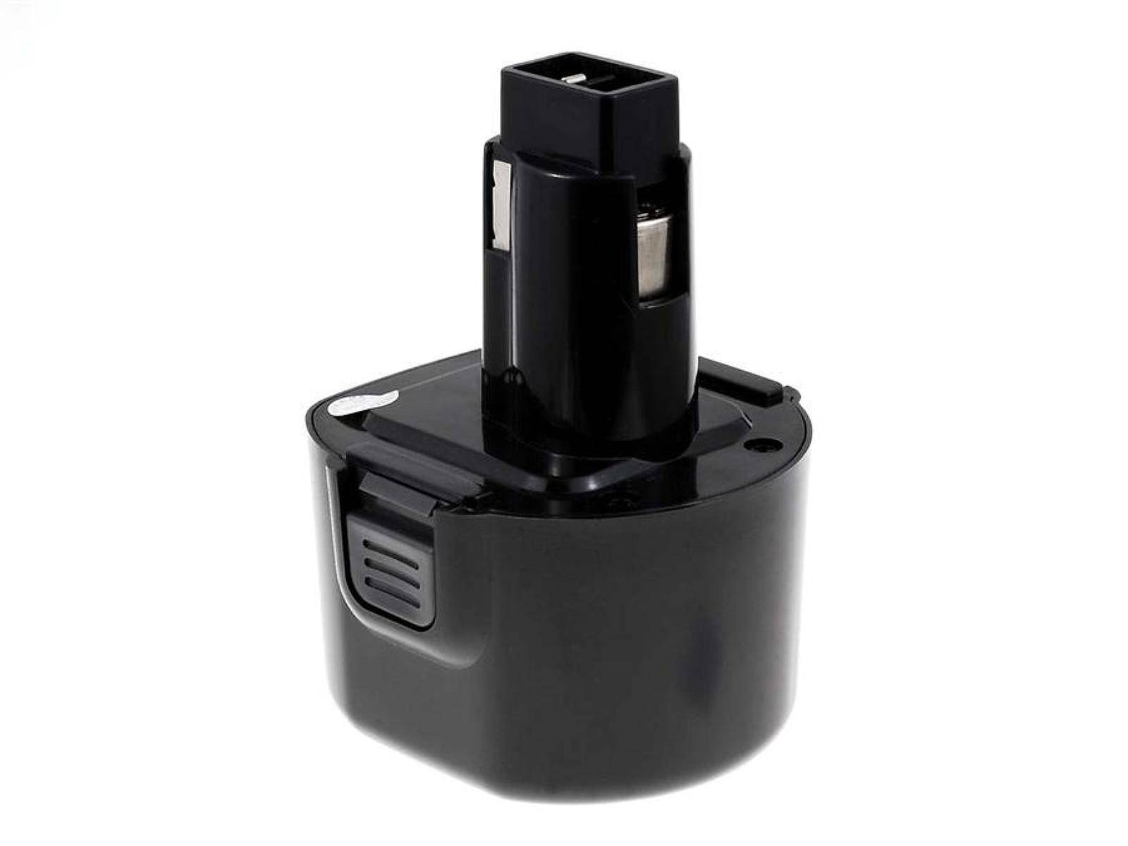 Powery Akku für Black & Decker Bohrschrauber CD9600, 9,6V, NiMH