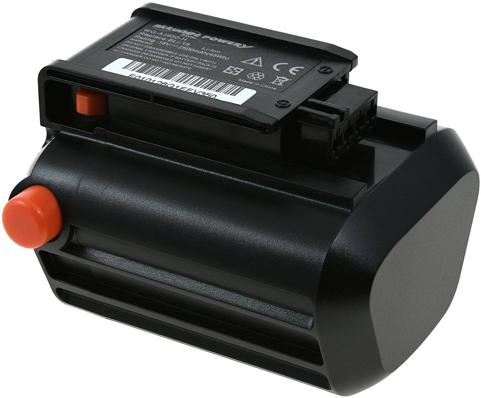 Powery Powerakku für Gardena Typ 09839-20, 18V, Li-Ion