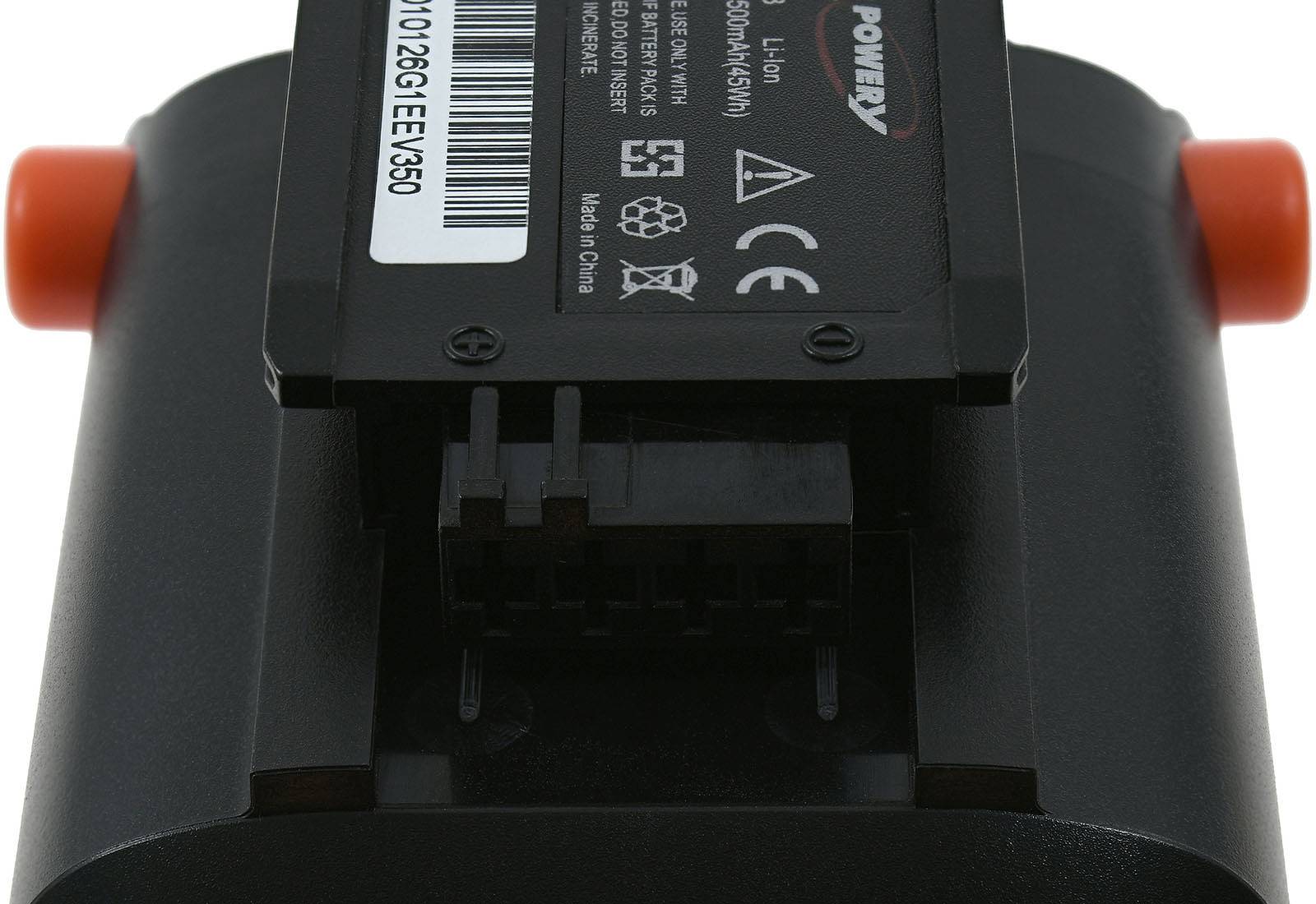 Powery Powerakku für Gardena Typ 09839-20, 18V, Li-Ion