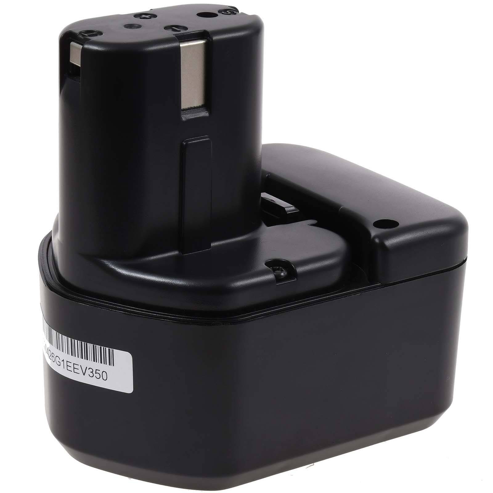 Powery Akku für Hitachi Bohrschrauber D10DF2 3000mAh NiMH, 9,6V, NiMH