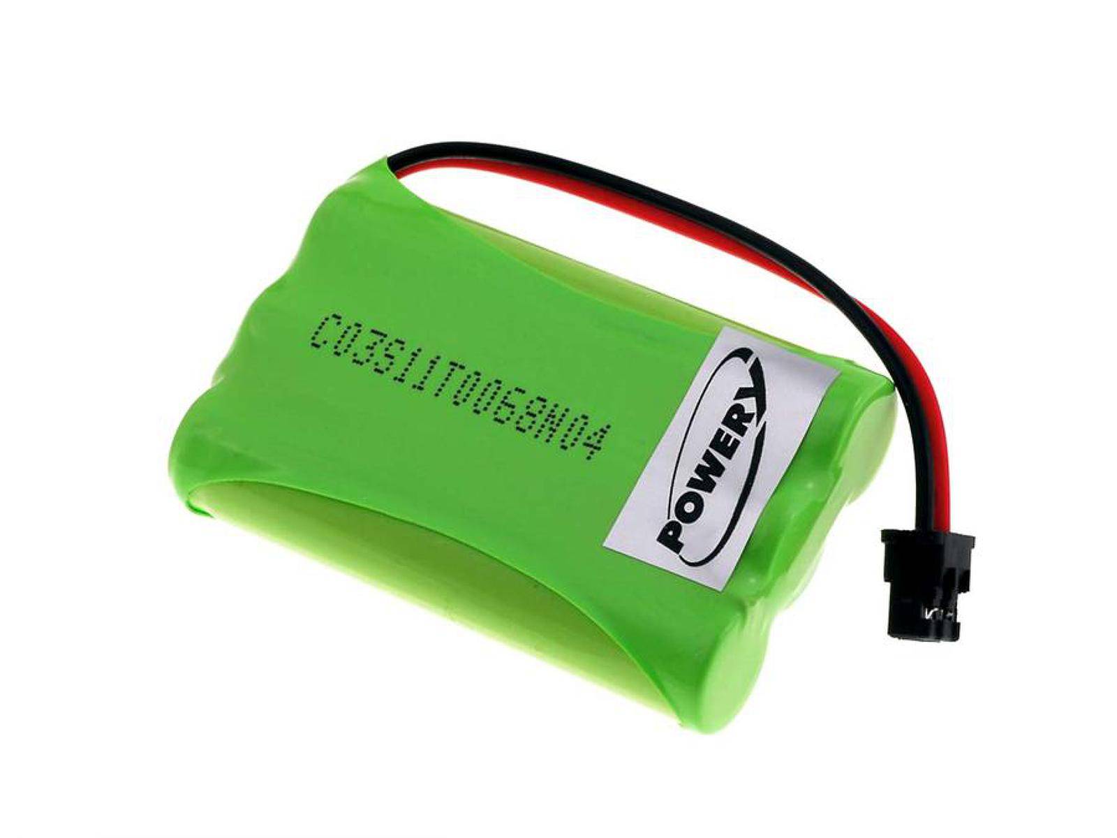 Powery Akku für Uniden TRU5860, 3,6V, NiMH