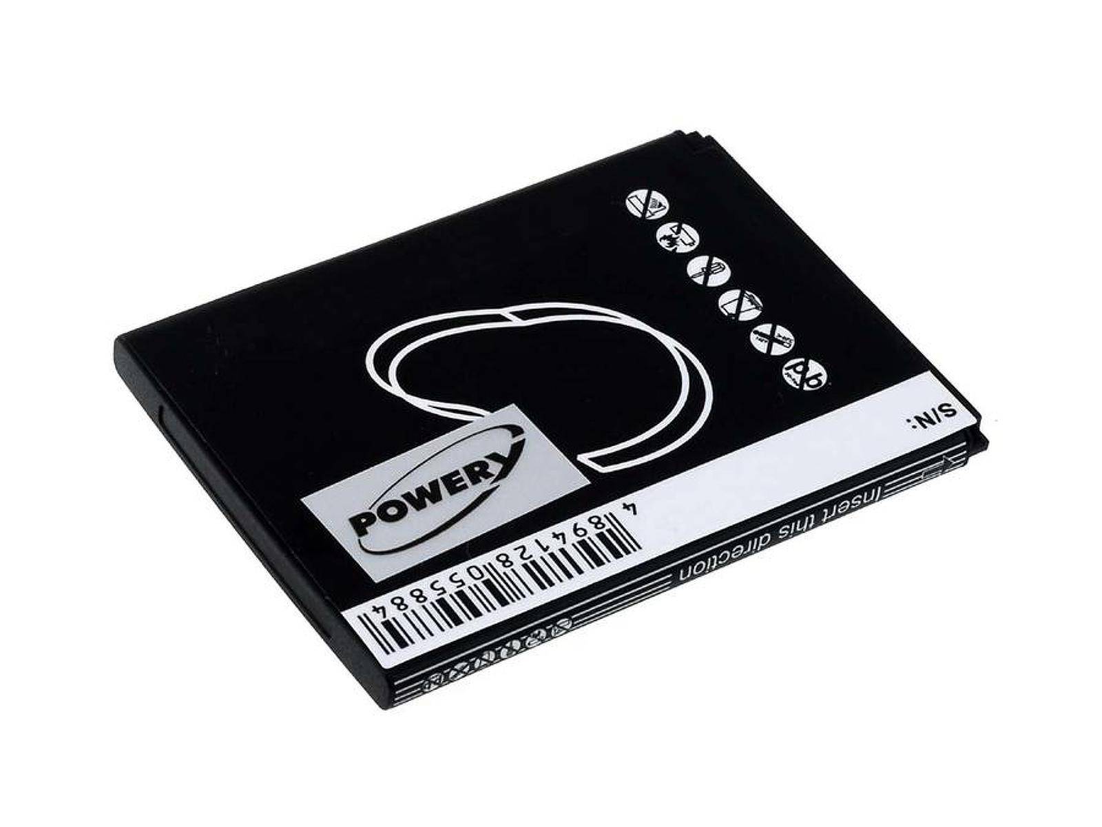 Powery Akku für Alcatel One Touch 890D, 3,7V, Li-Ion