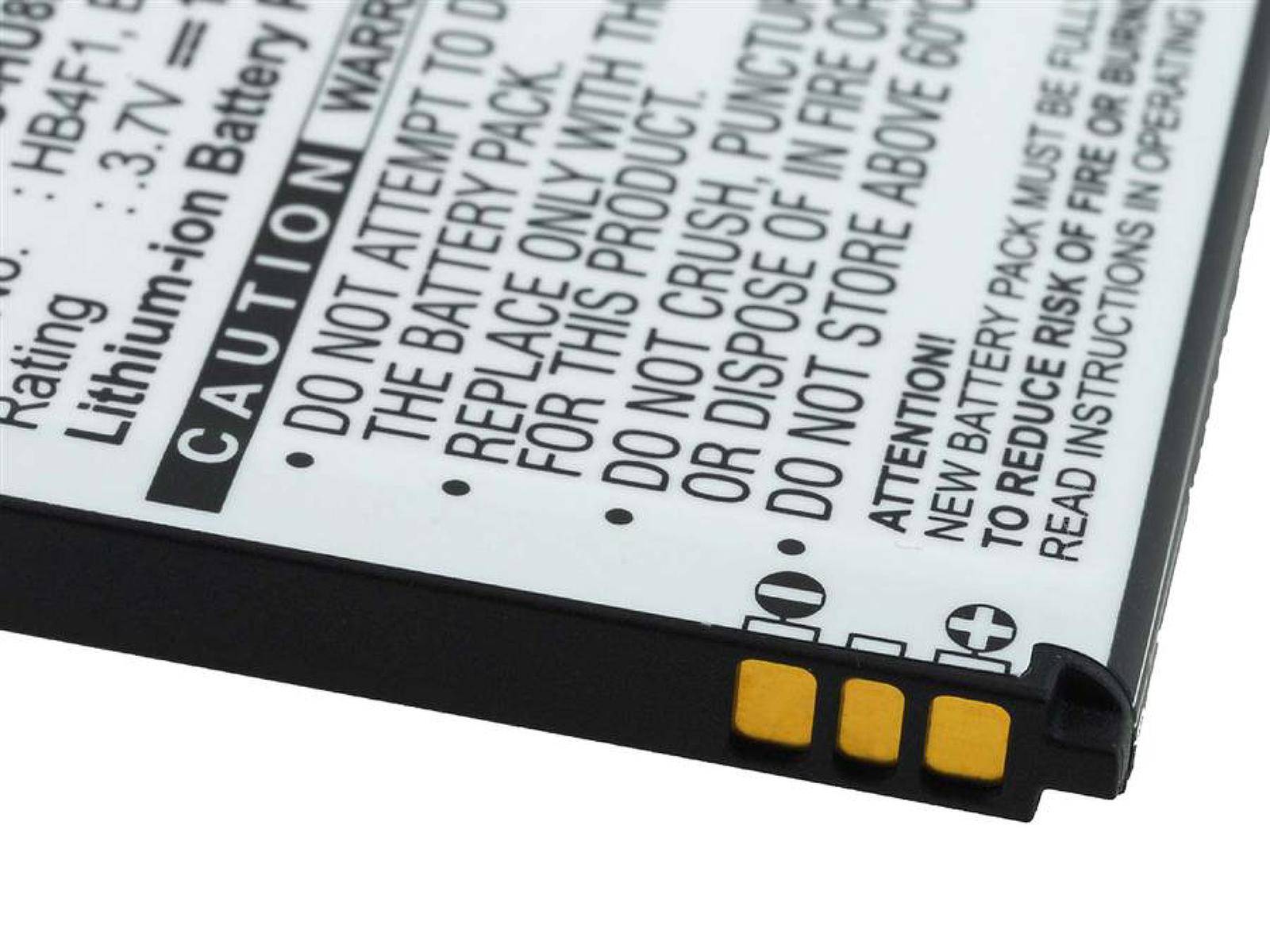 Powery Akku für Wireless-Router Huawei Typ HB4F1, 3,7V, Li-Ion