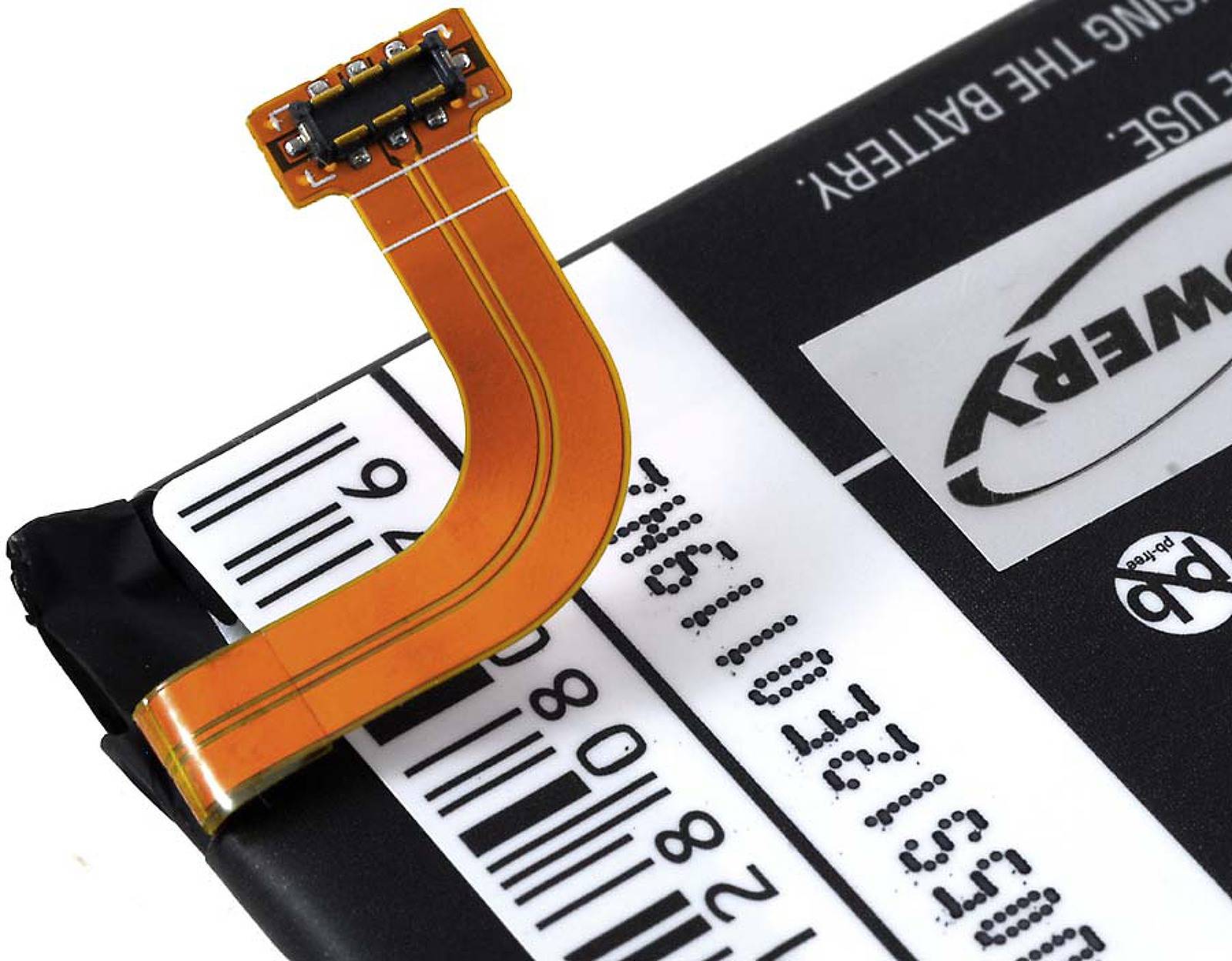 Powery Akku für Huawei Ascend P6, 3,8V, Li-Polymer