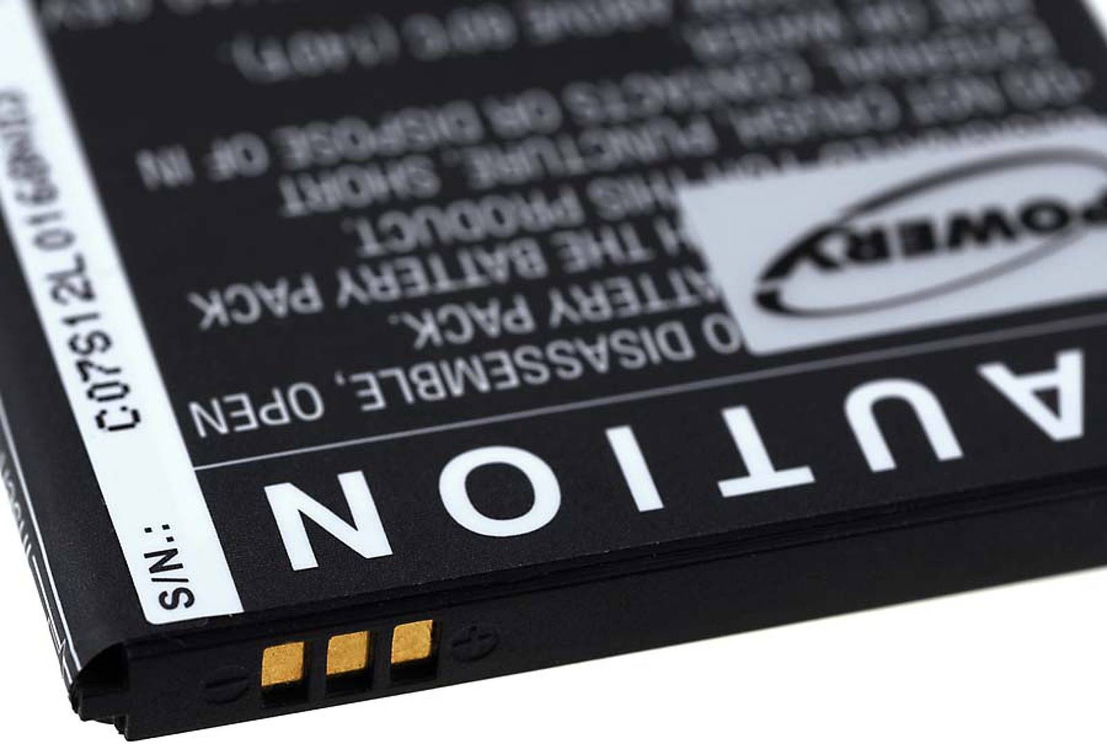 Powery Akku für Mobistel MT-7521w, 3,7V, Li-Polymer