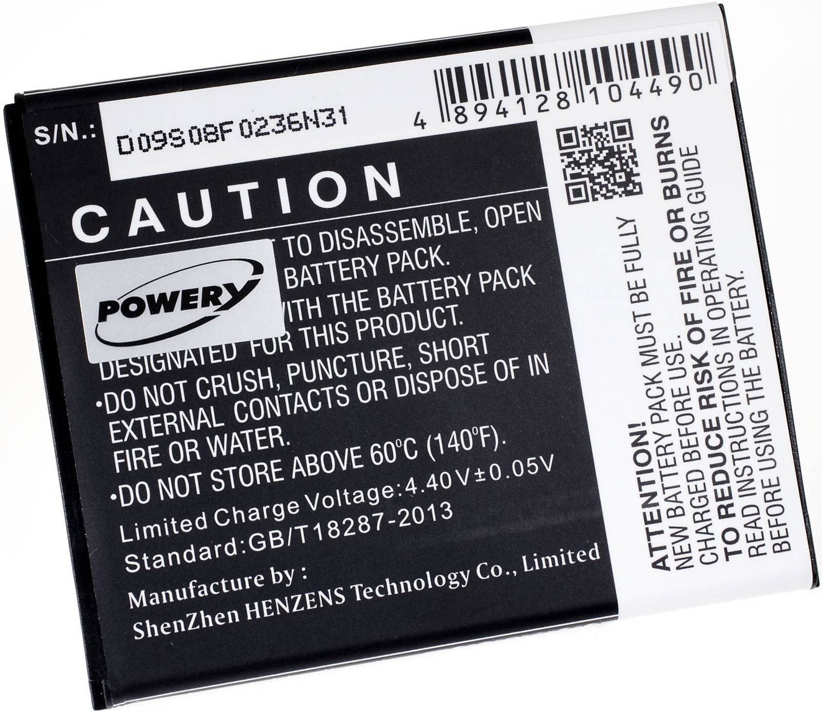 Powery Akku für Smartphone Samsung Galaxy J7 Core, 3,85V, Li-Ion