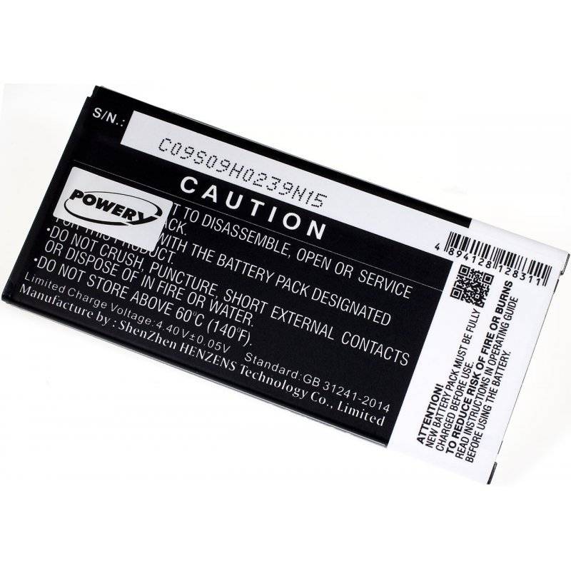 Powery Akku für Smartphone Samsung SM-J510GN/DS, 3,85V, Li-Ion