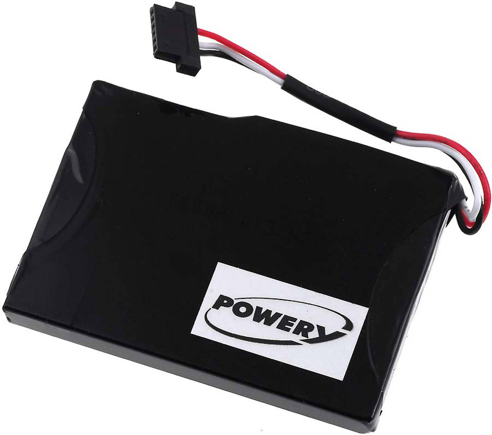 Powery Akku für GPS Becker Transit 50 LMU, 3,7V, Li-Ion