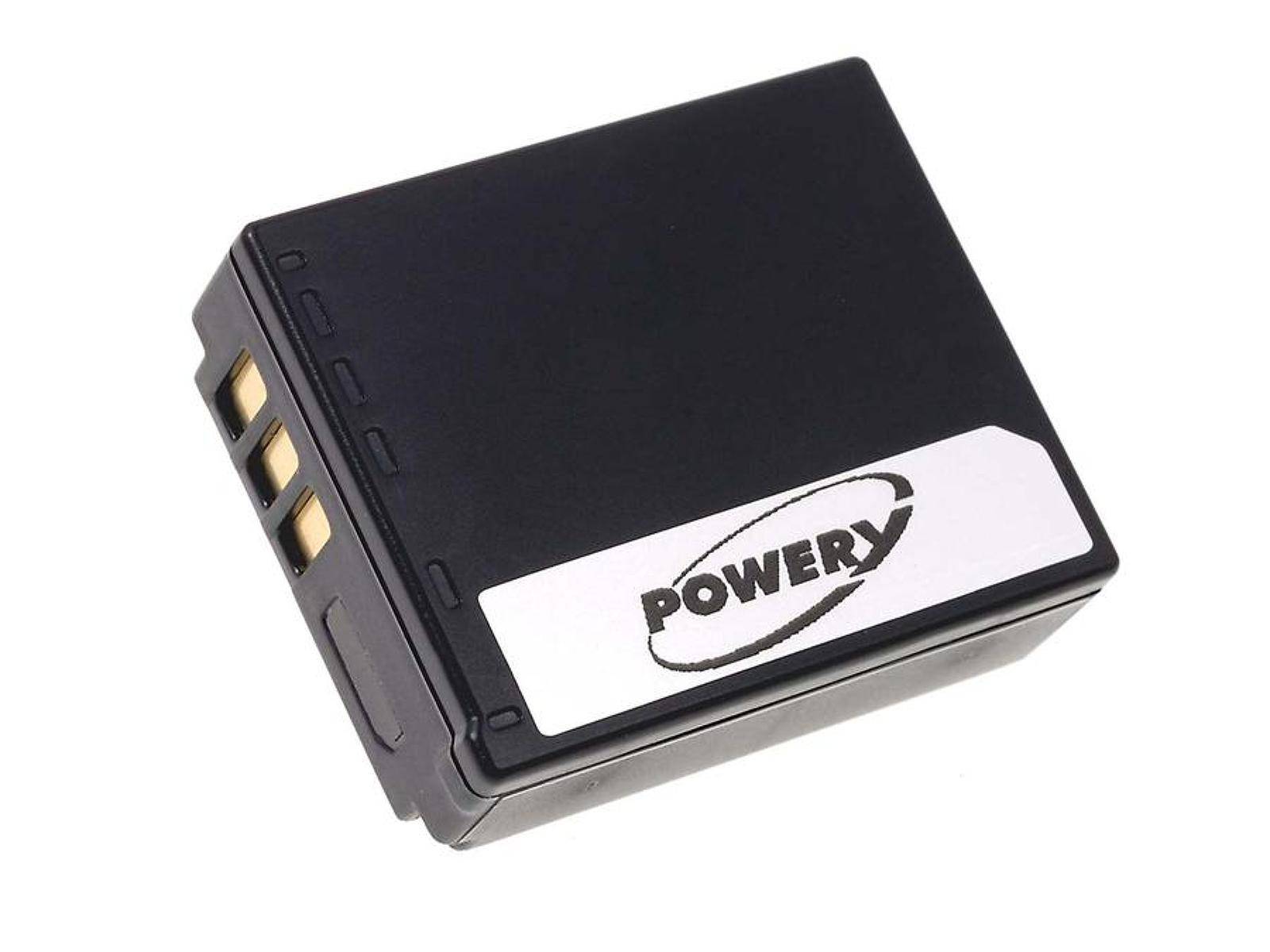 Powery Akku für Panasonic Typ CGA-S007E, 3,7V, Li-Ion