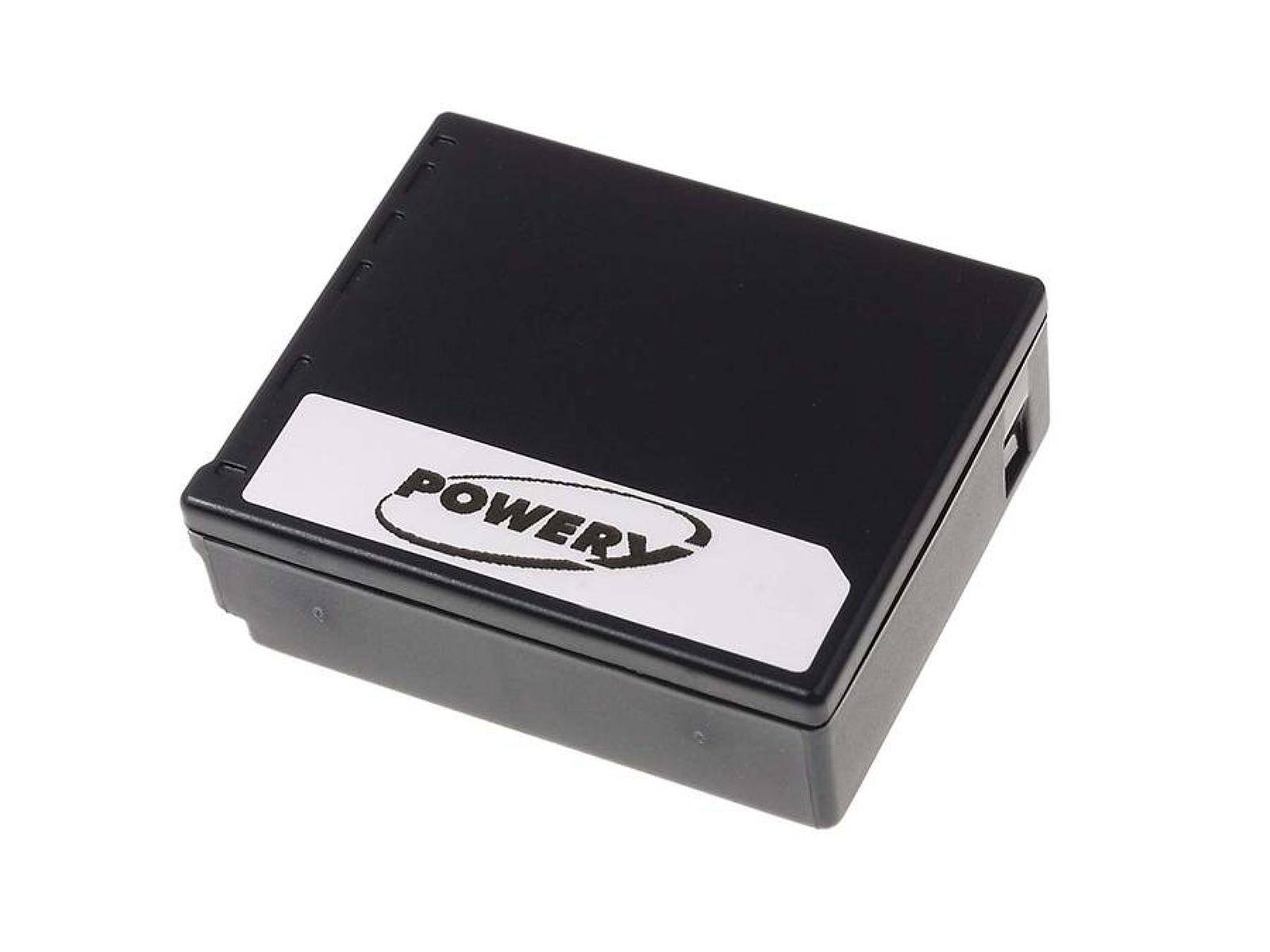Powery Akku für Panasonic Typ CGA-S007E, 3,7V, Li-Ion