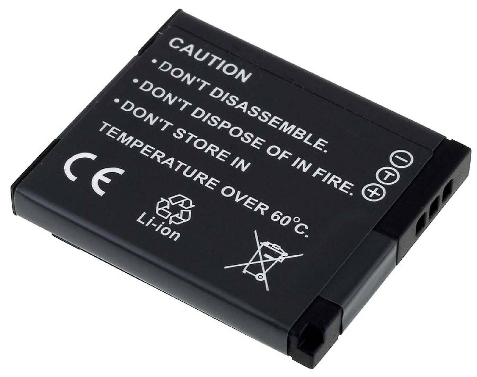 Powery Akku für Panasonic Typ DMW-BCL7E, 3,7V, Li-Ion