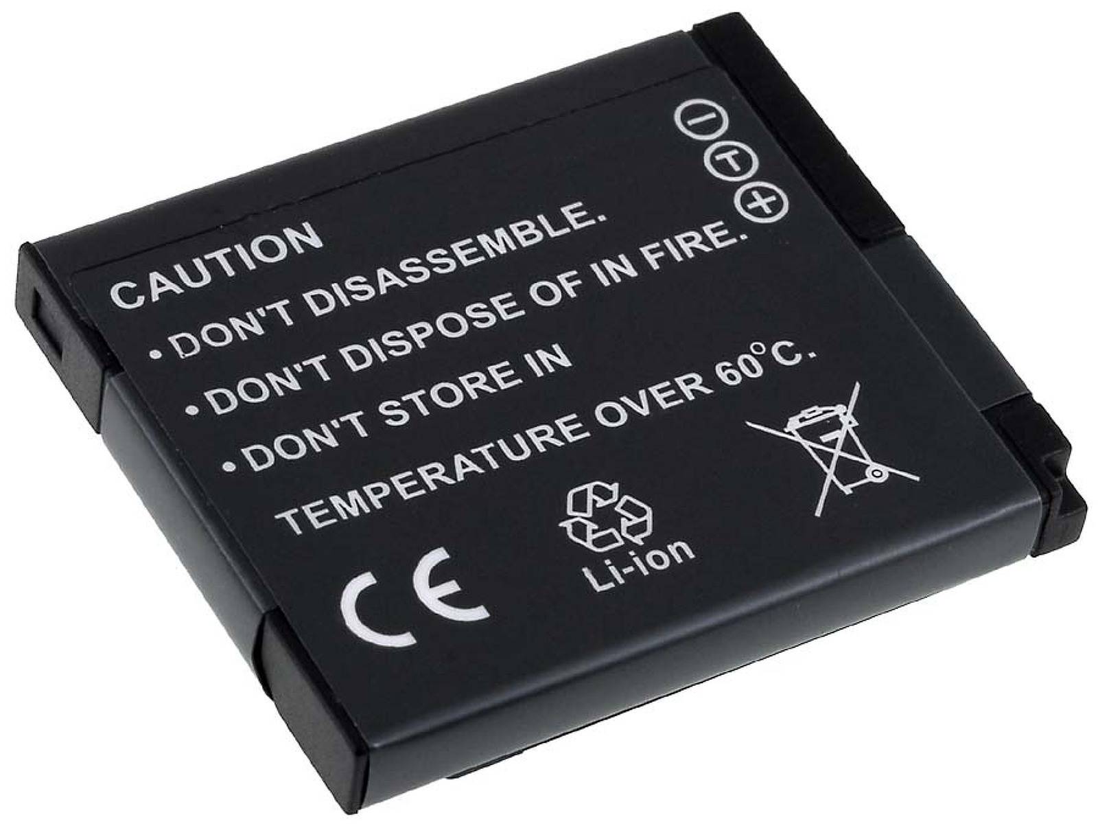 Powery Akku für Panasonic Typ DMW-BCL7E, 3,7V, Li-Ion