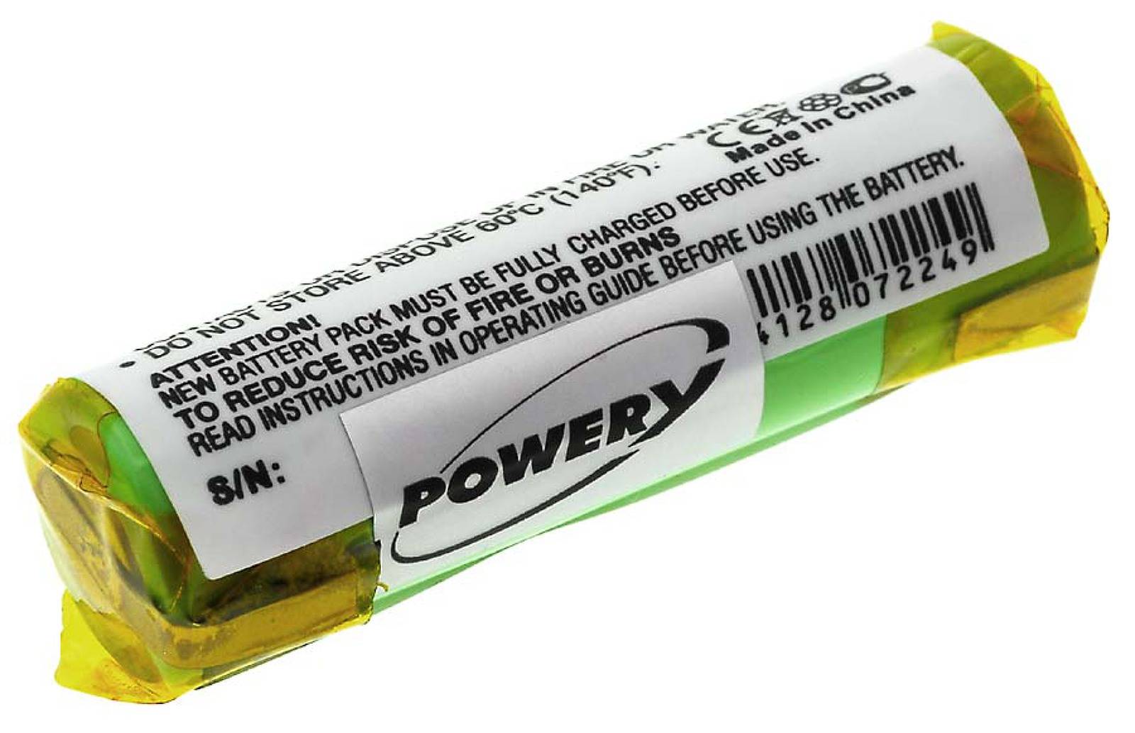 Powery Akku für Grundig Akkurasierer G8267, 1,2V, NiMH
