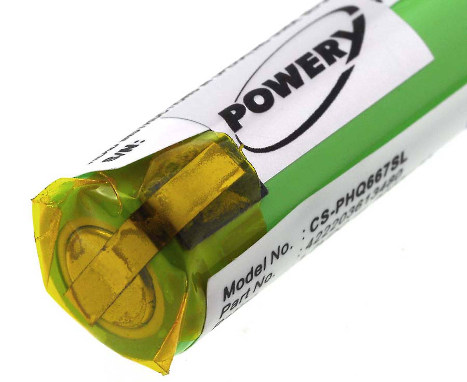 Powery Akku für Grundig Akkurasierer G8267, 1,2V, NiMH