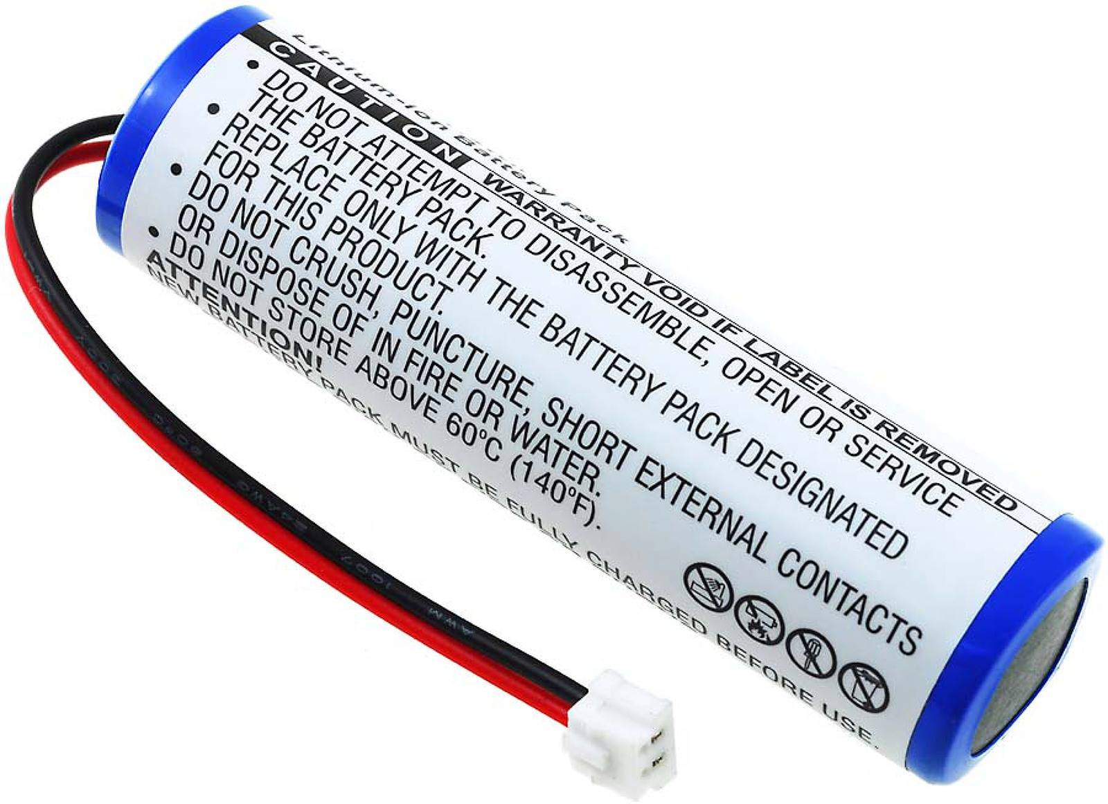 Powery Akku für Wella Eclipse Clipper, 3,7V, Li-Ion