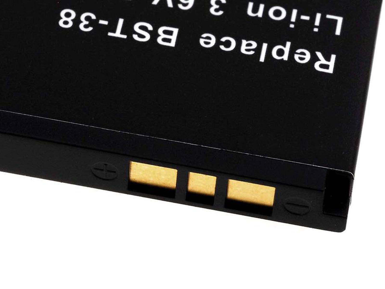 Powery Akku für Sony-Ericsson C903, 3,6V, Li-Ion