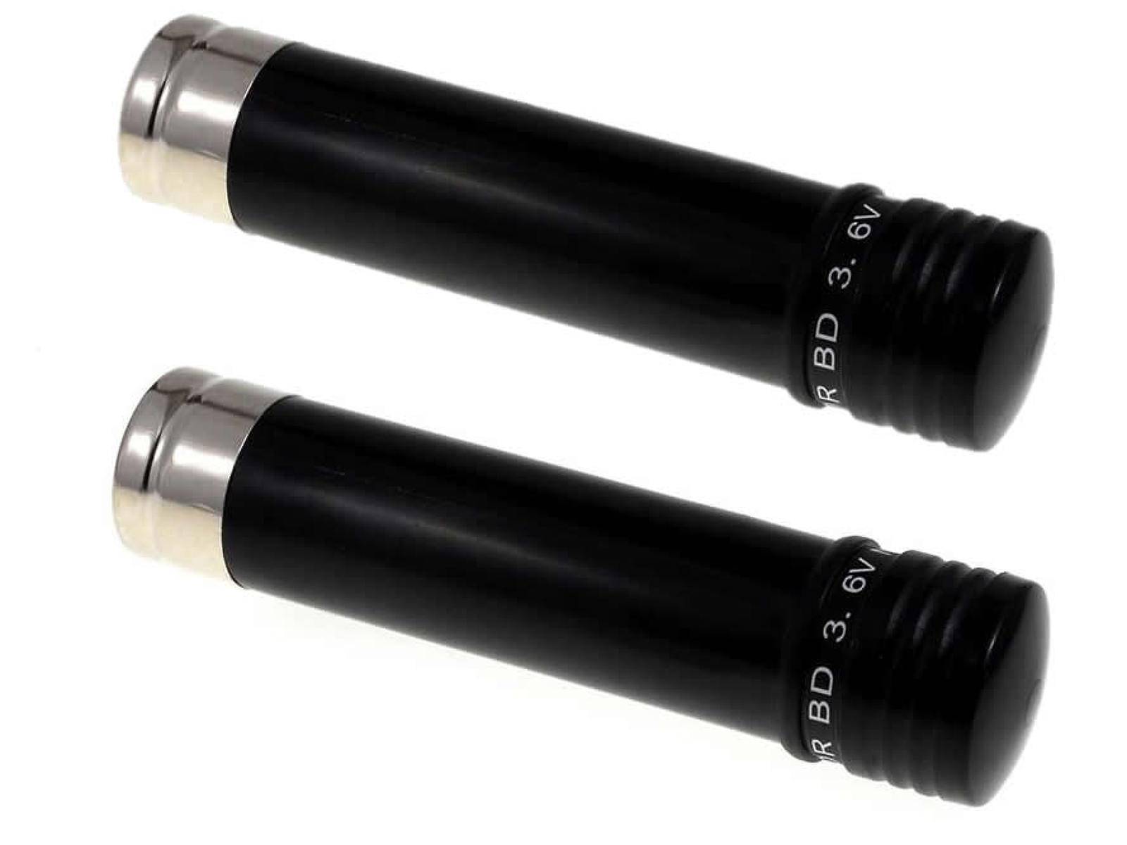 Powery 2x Akkus für Black & Decker Versapak VP105/VP110/VP100/VP130 NiMH, 3,6V, NiMH