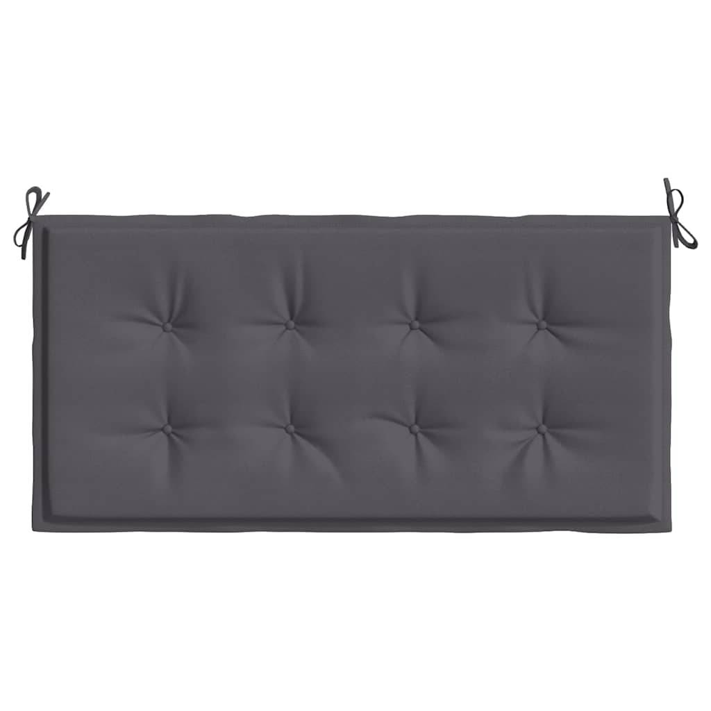 vidaXL Gartenbank-Auflage Anthrazit 120x50x4 cm Oxford-Gewebe