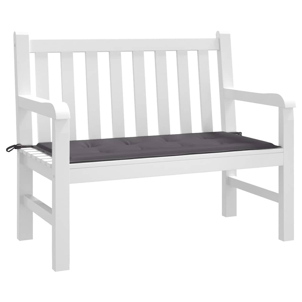 vidaXL Gartenbank-Auflage Anthrazit 120x50x4 cm Oxford-Gewebe