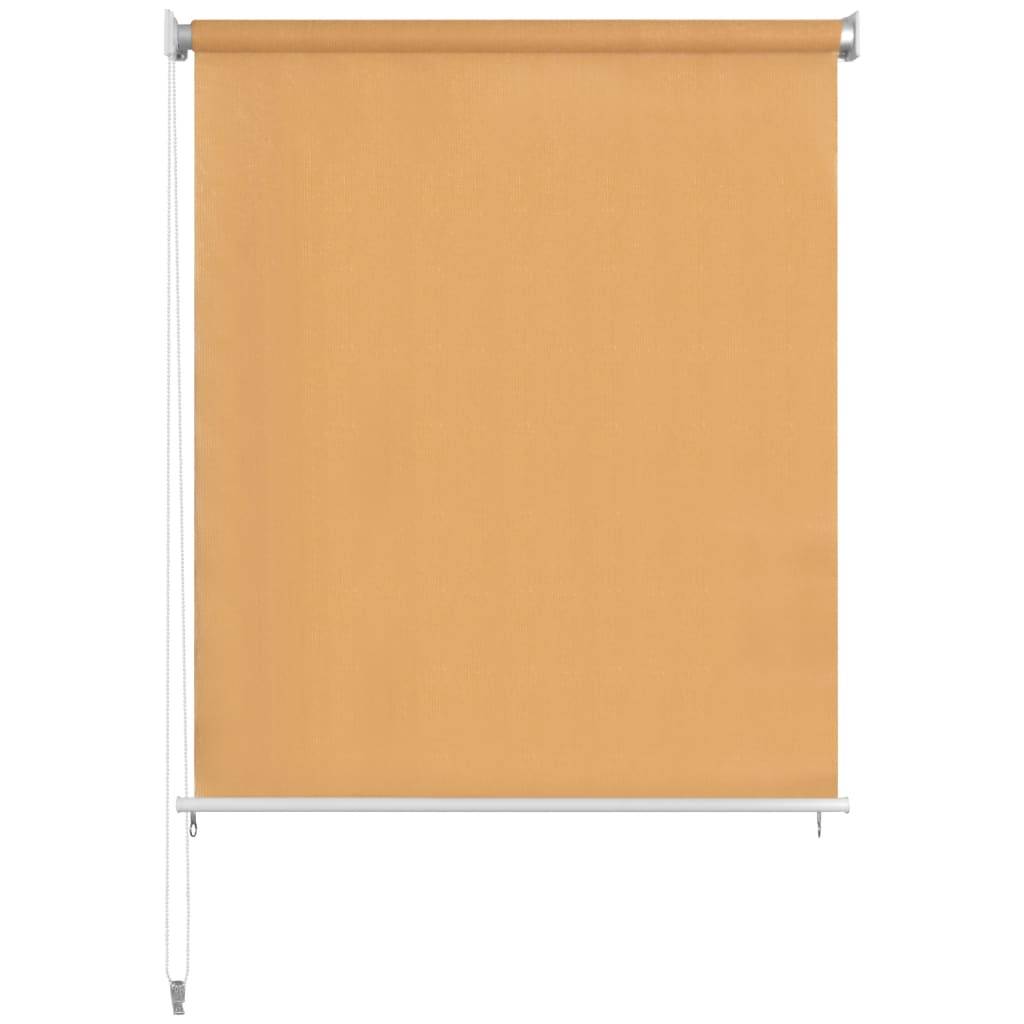 vidaXL Außenrollo 140 x 140 cm Beige
