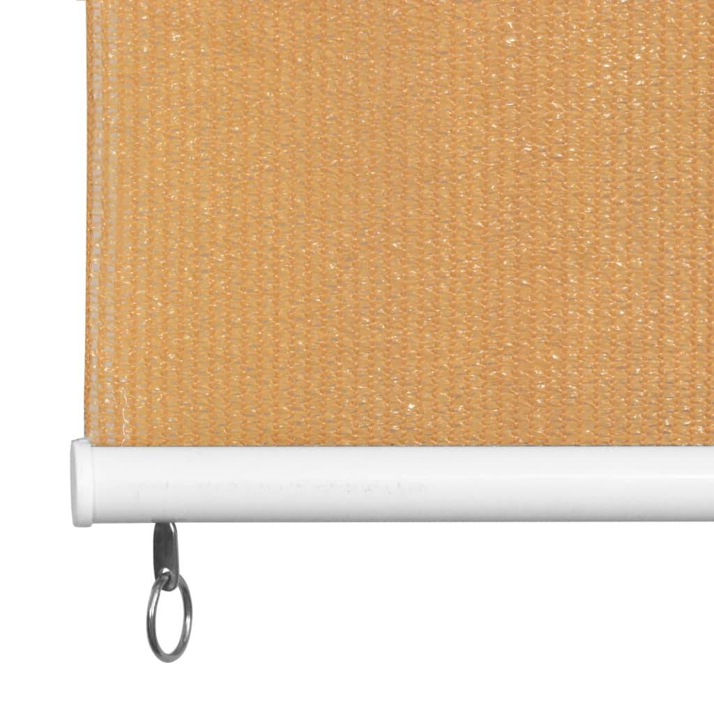 vidaXL Außenrollo 350 x 140 cm Beige