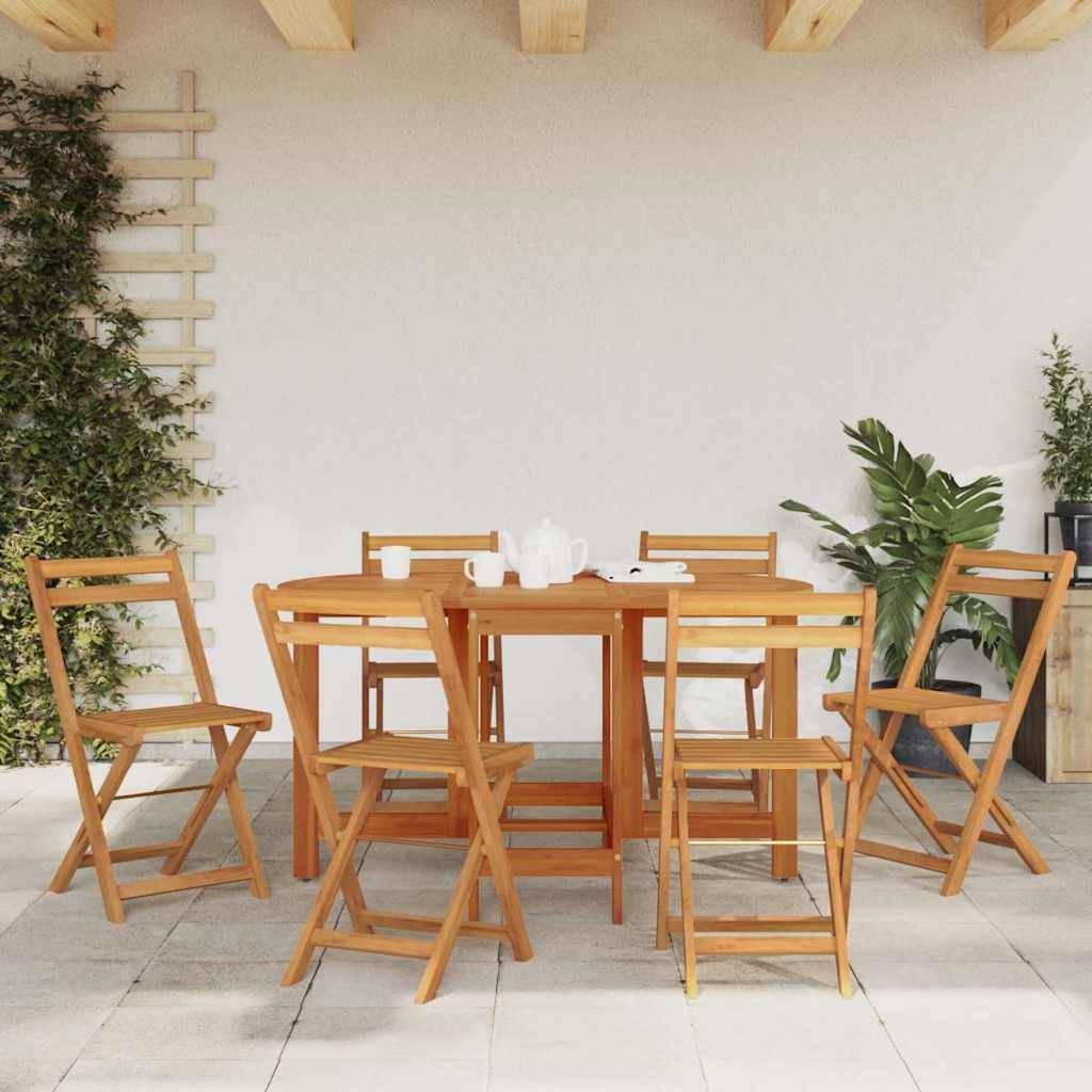 vidaXL Gartentisch 130x90x72 cm Massivholz Akazie