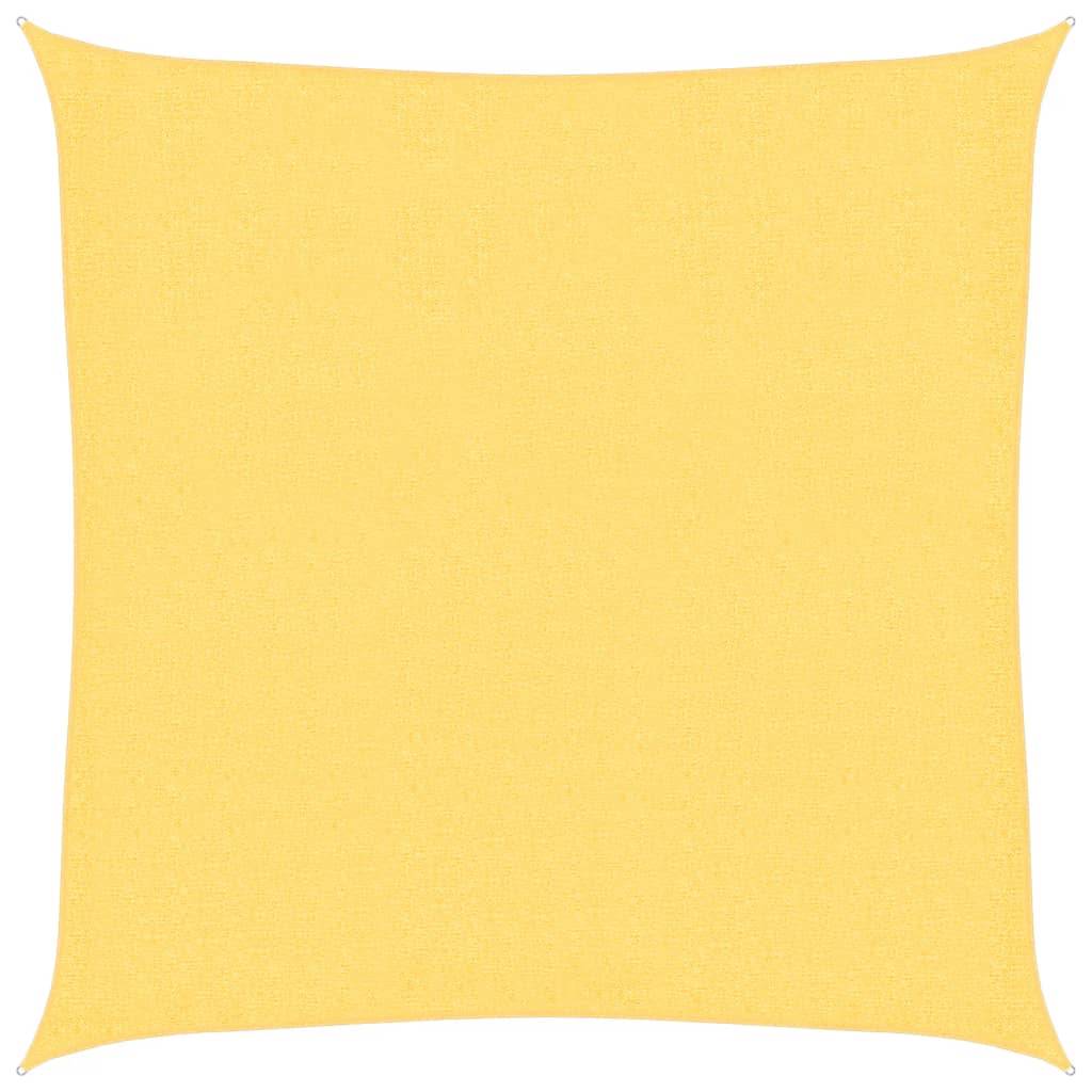 vidaXL Sonnensegel HDPE Quadratisch 2 x 2 m Beige