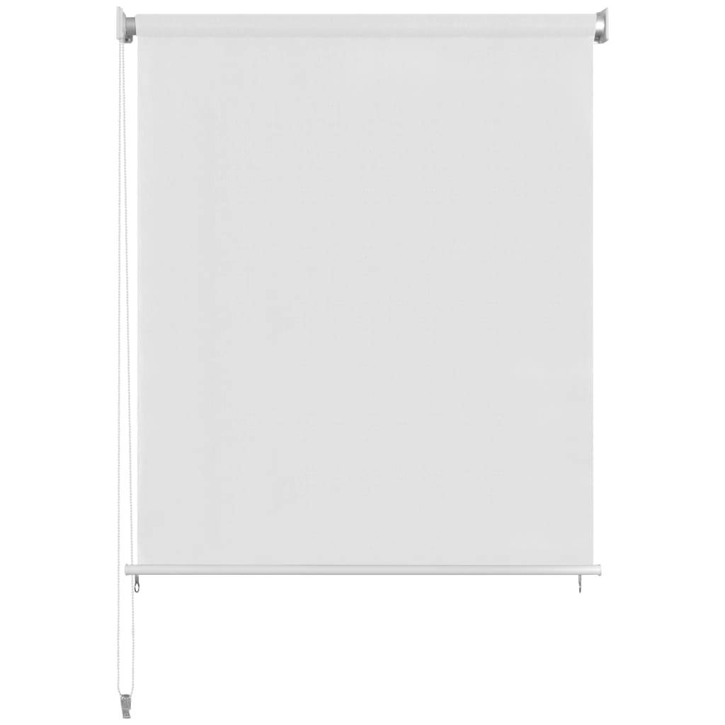 vidaXL Außenrollo 100 x 140 cm Weiß