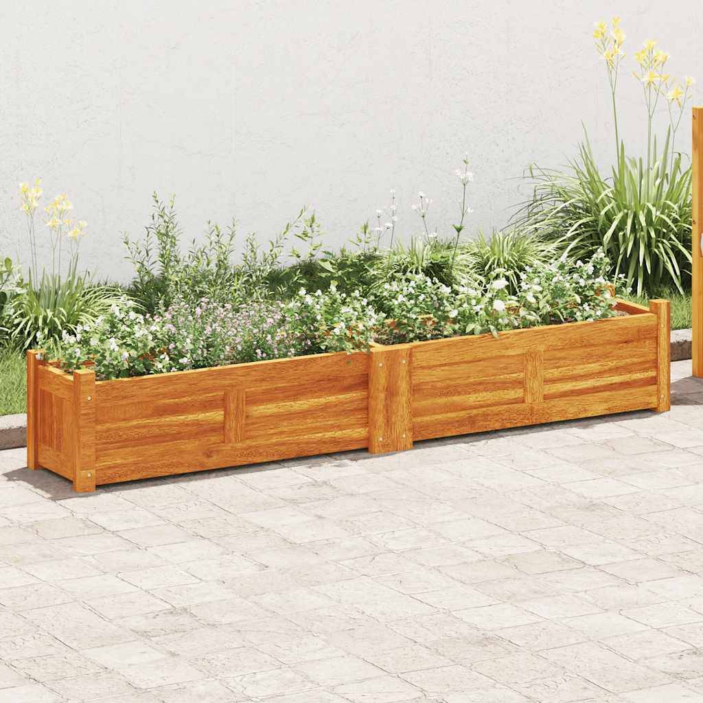 vidaXL Garten-Hochbeet Akazienholz 150x30x25 cm