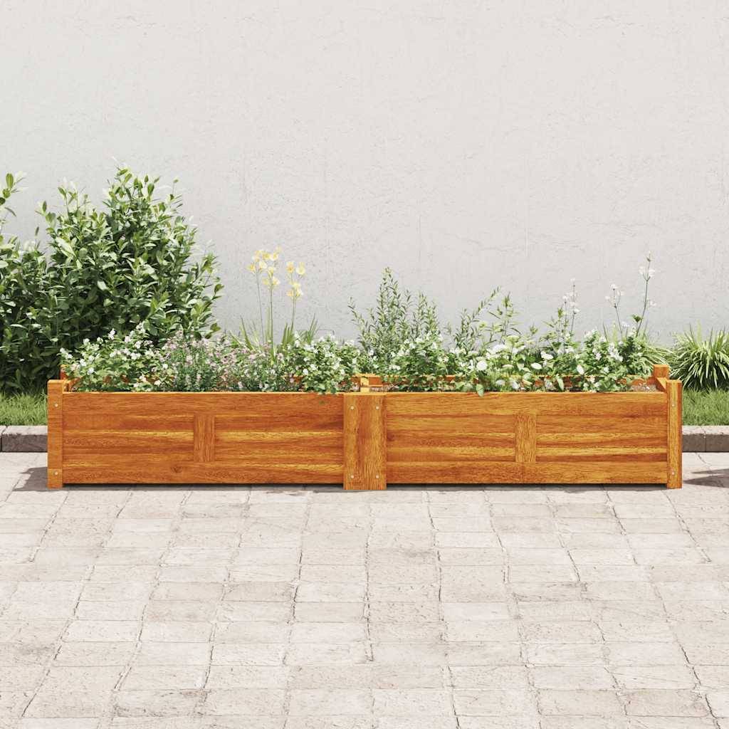 vidaXL Garten-Hochbeet Akazienholz 150x30x25 cm