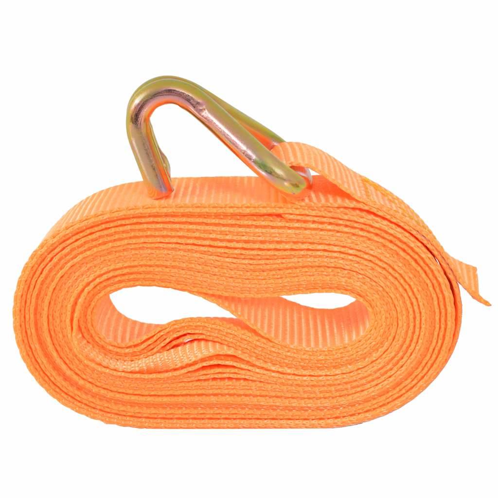 vidaXL Ratschen-Spanngurte 4 Stk 0,4 Tonnen 6m×25mm Orange