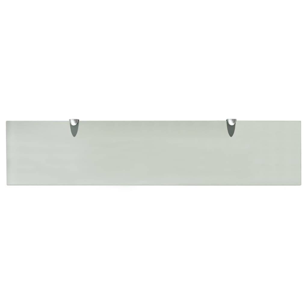 vidaXL Schweberegal Glas 90x20 cm 8 mm