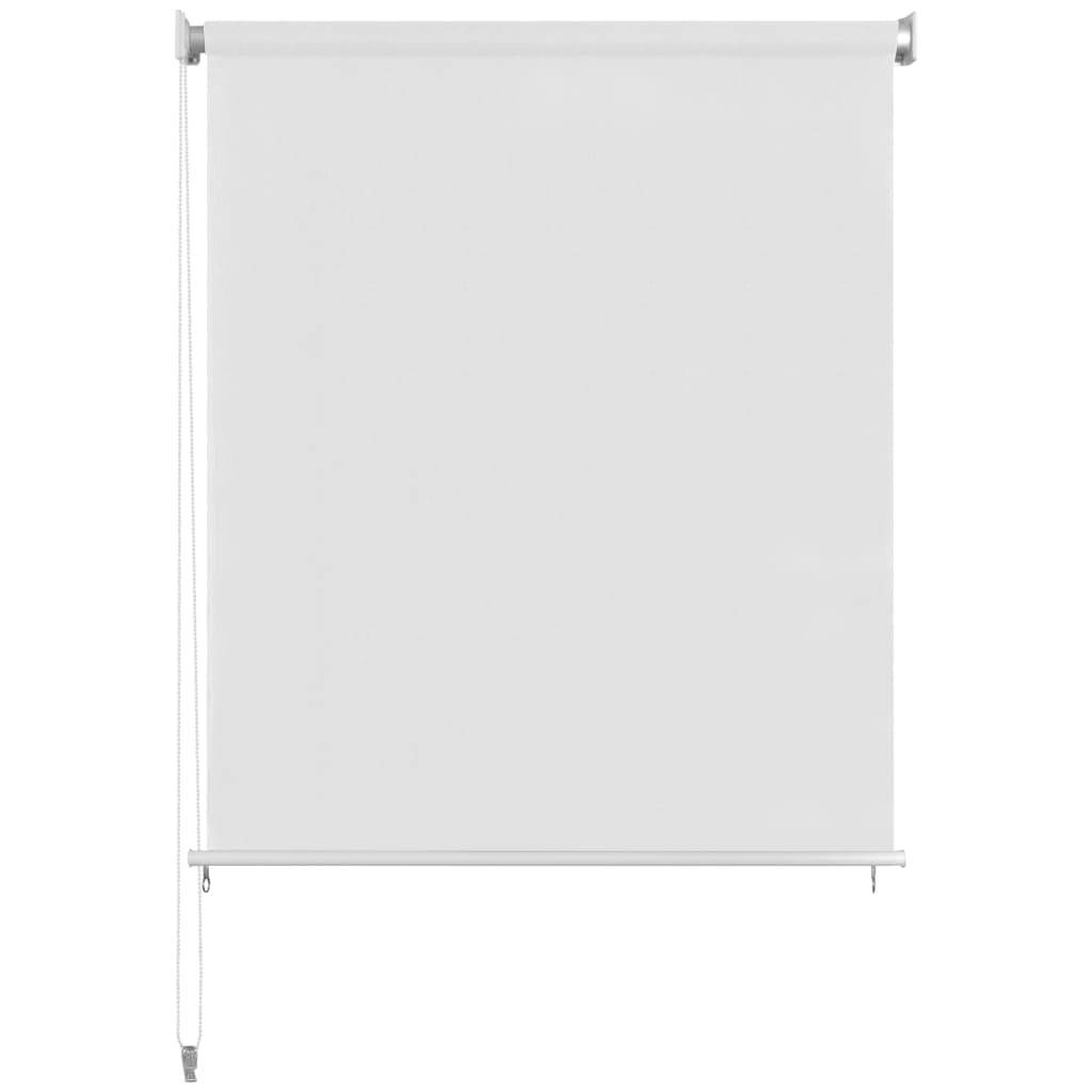 vidaXL Außenrollo 120 x 230 cm Weiß