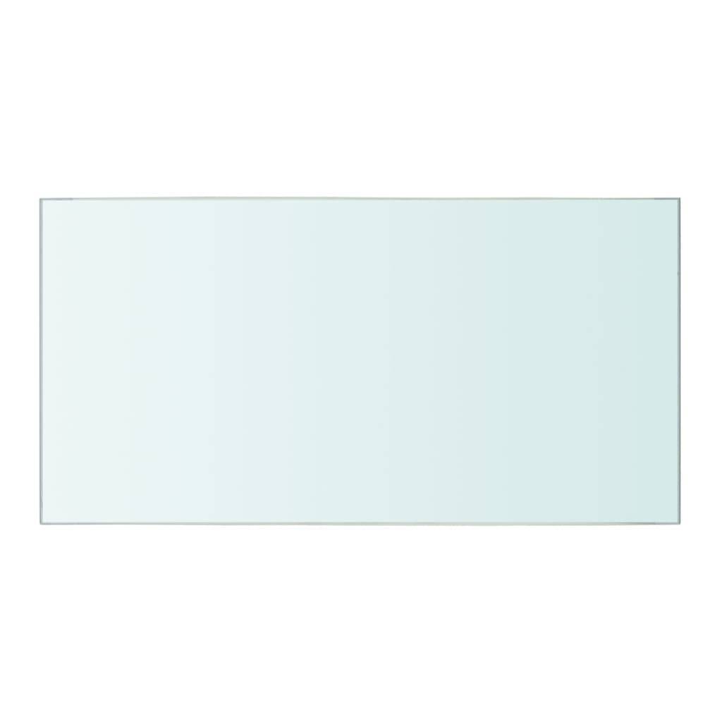 vidaXL Regalboden Glas Transparent 40x20 cm