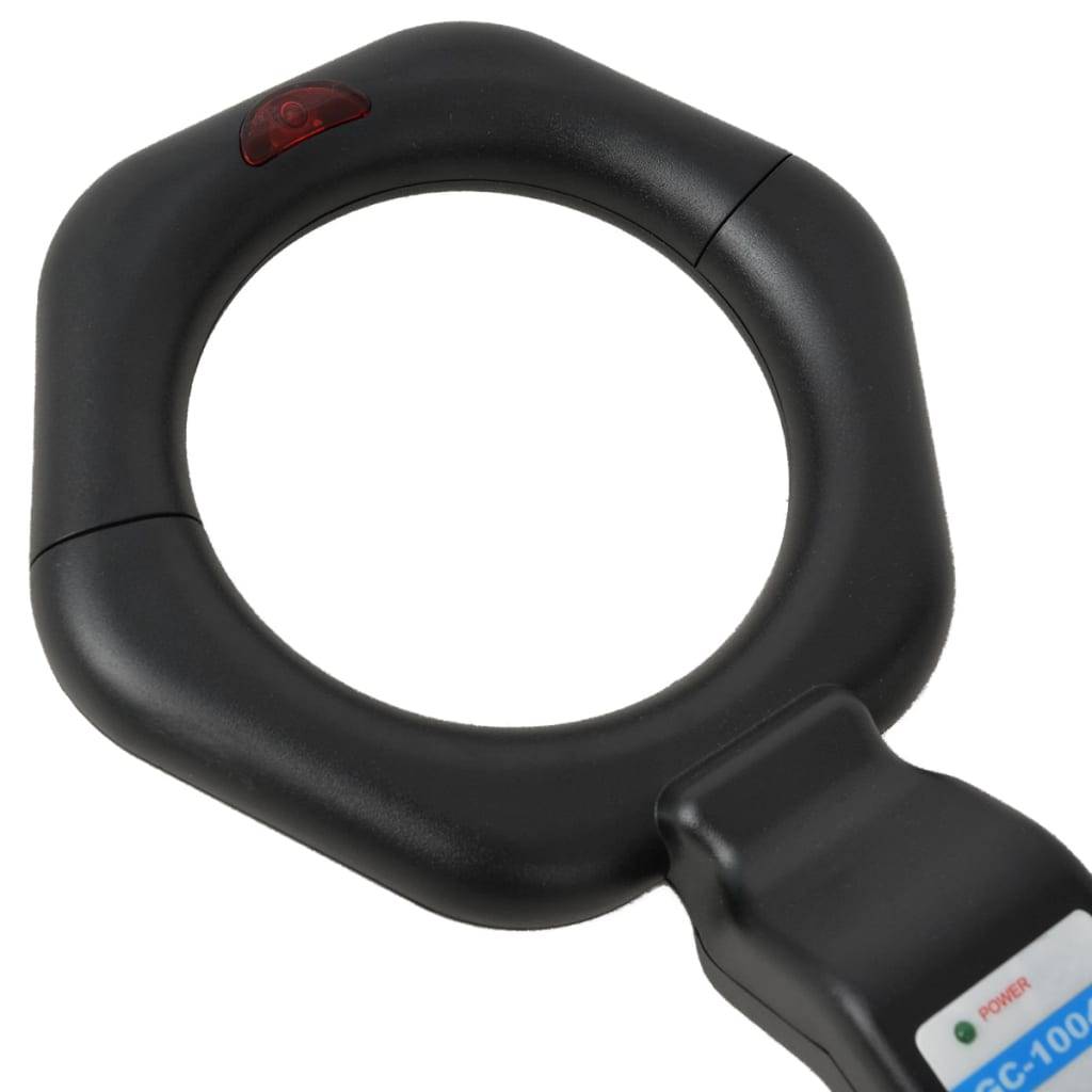vidaXL Hand-Metalldetektor Schwarz
