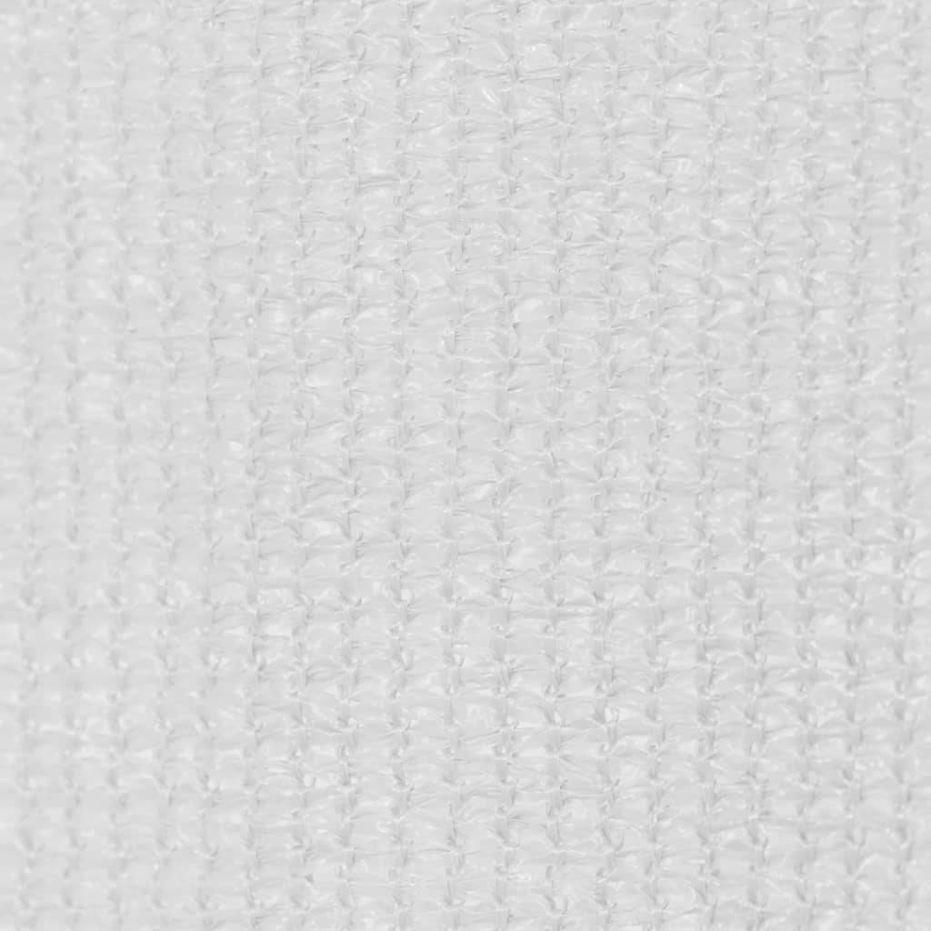 vidaXL Außenrollo Weiß 80x140 cm HDPE