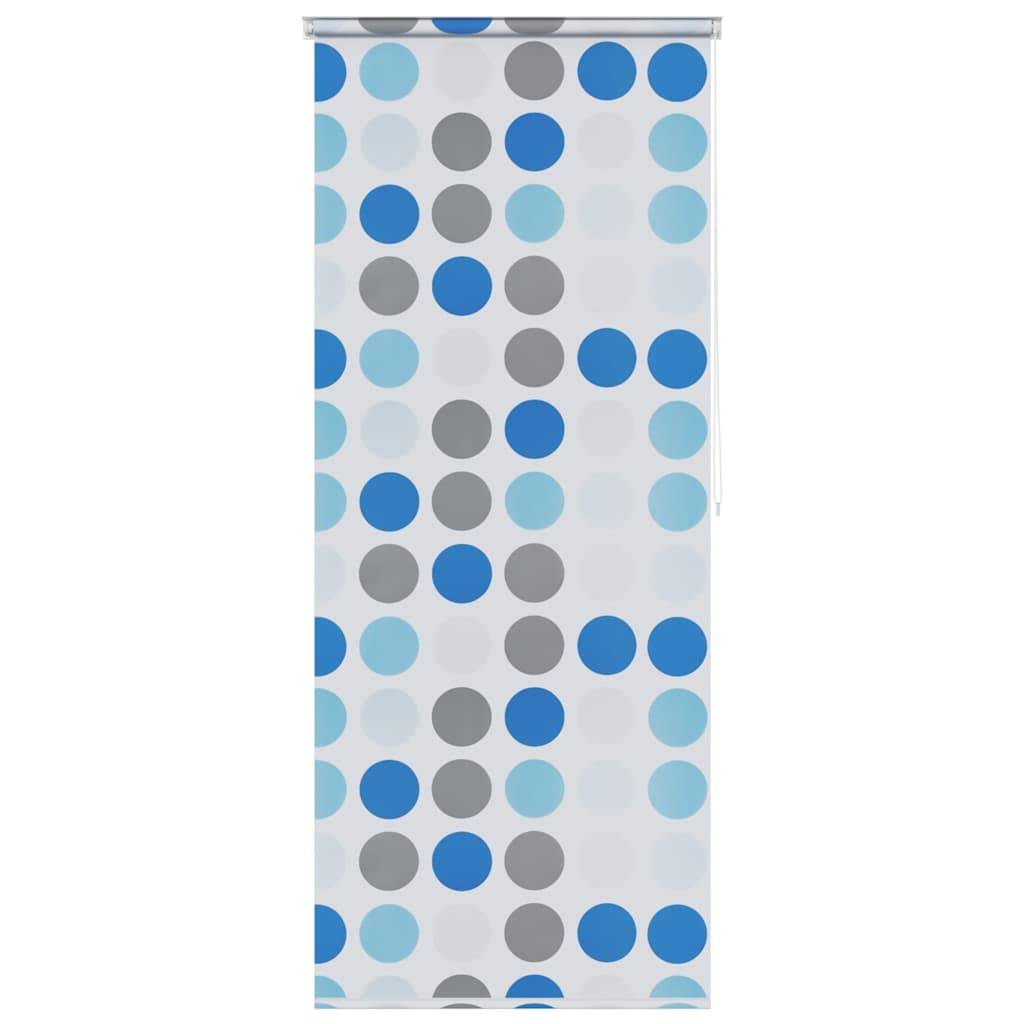vidaXL Duschrollo 80x240 cm Kreismuster