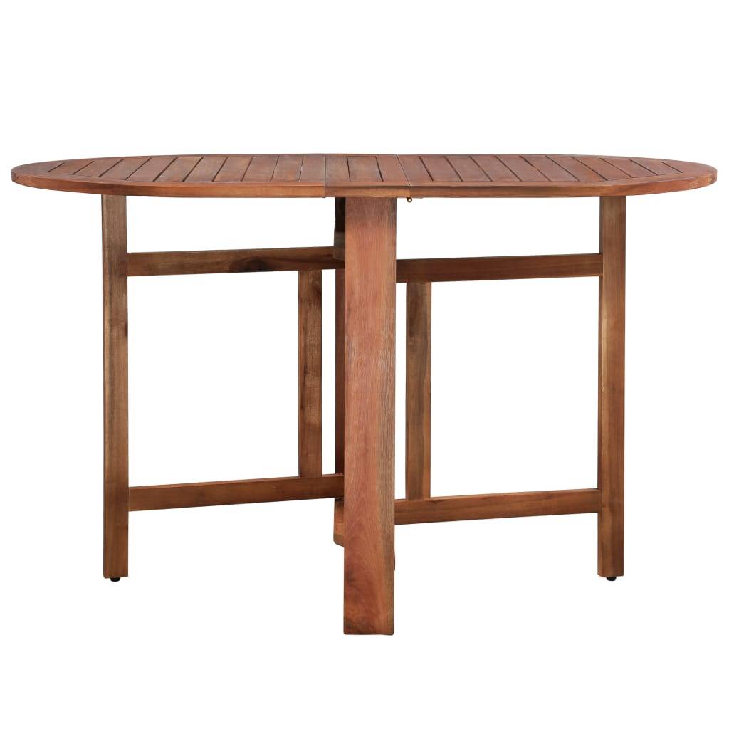 vidaXL Gartentisch 120x70x74 cm Akazie Massivholz