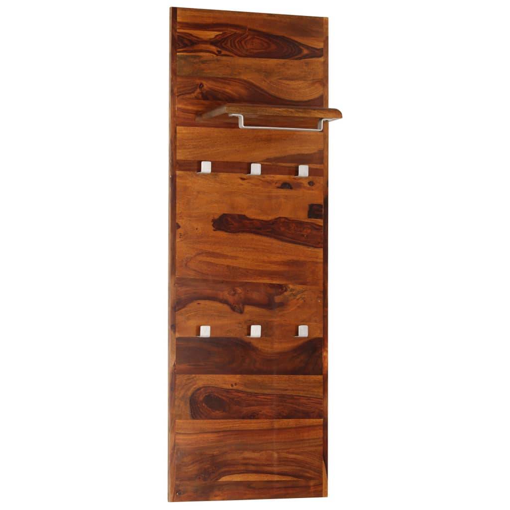 vidaXL Wandgarderobe Massivholz Akazie 118×40 cm