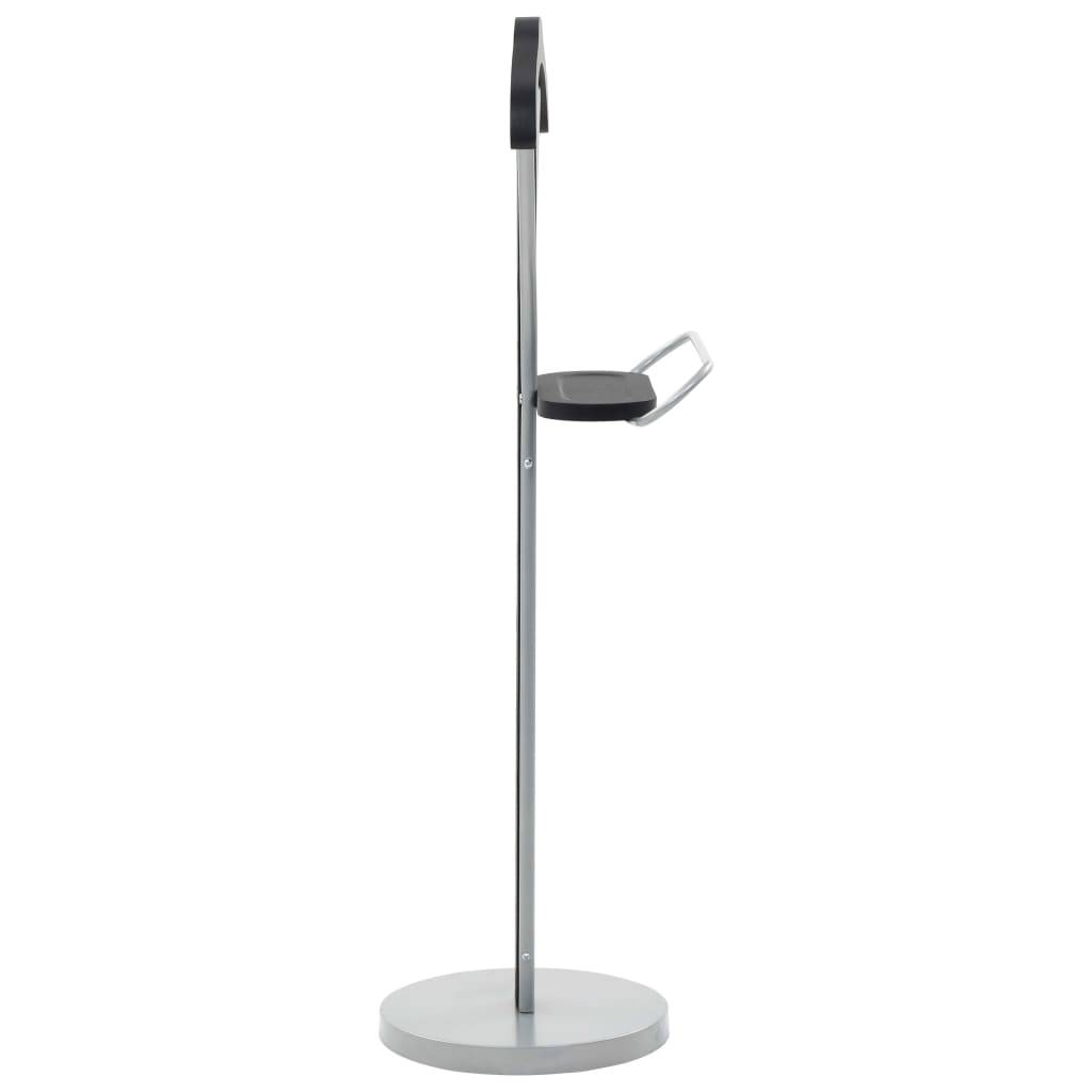 vidaXL Anzugständer 45 x 35 x 107 cm Schwarz und Grau
