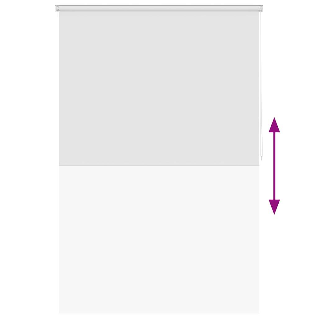 vidaXL Duschrollo 140x240 cm Weiß