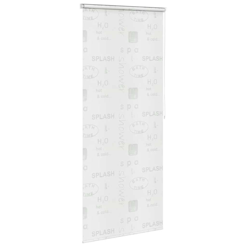 vidaXL Duschrollo 100x240 cm Splash-Design