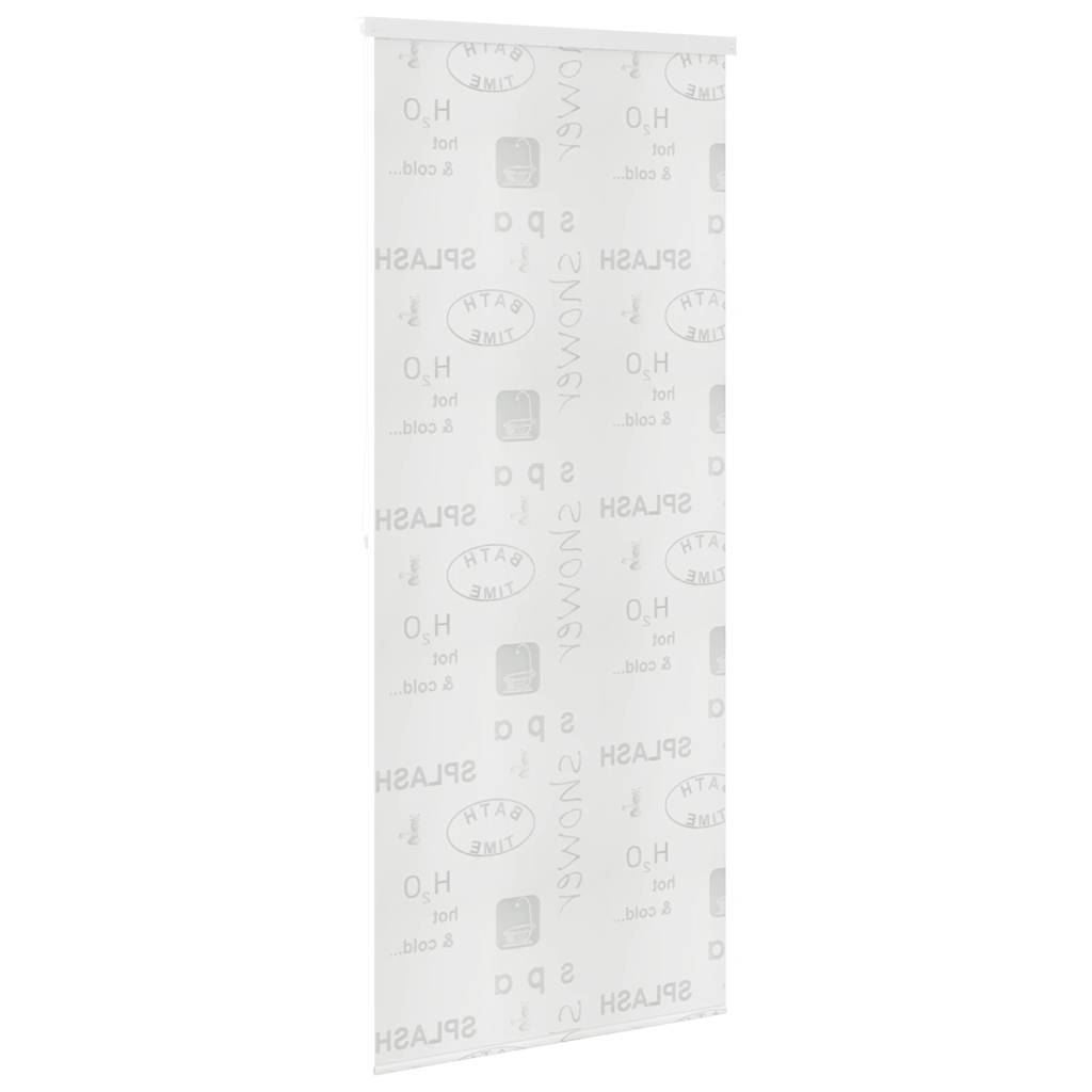 vidaXL Duschrollo 100x240 cm Splash-Design