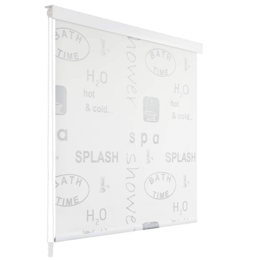 vidaXL Duschrollo 100x240 cm Splash-Design
