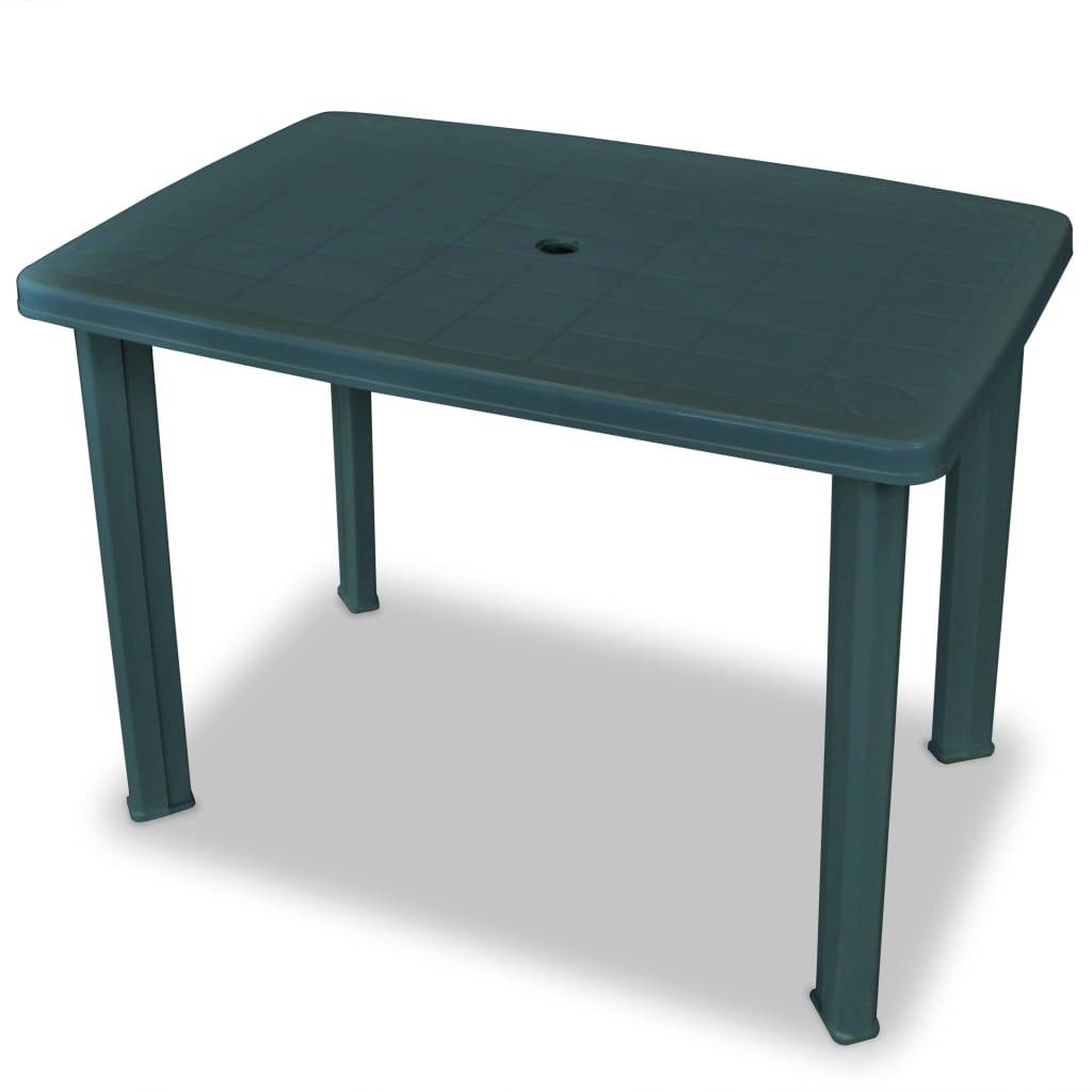 vidaXL 3-tlg. Bistro-Set Kunststoff Grün