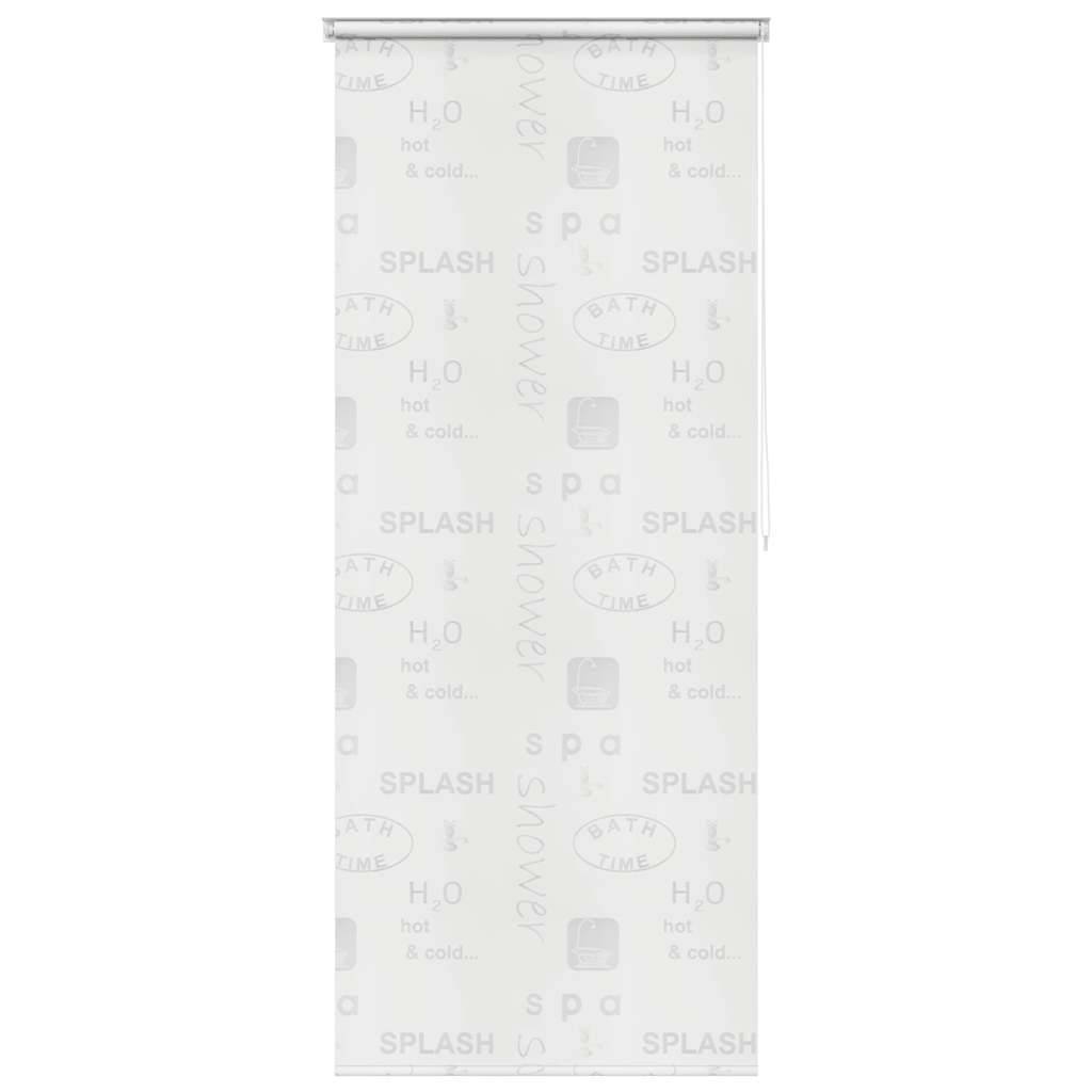 vidaXL Duschrollo 120x240 cm Splash-Design