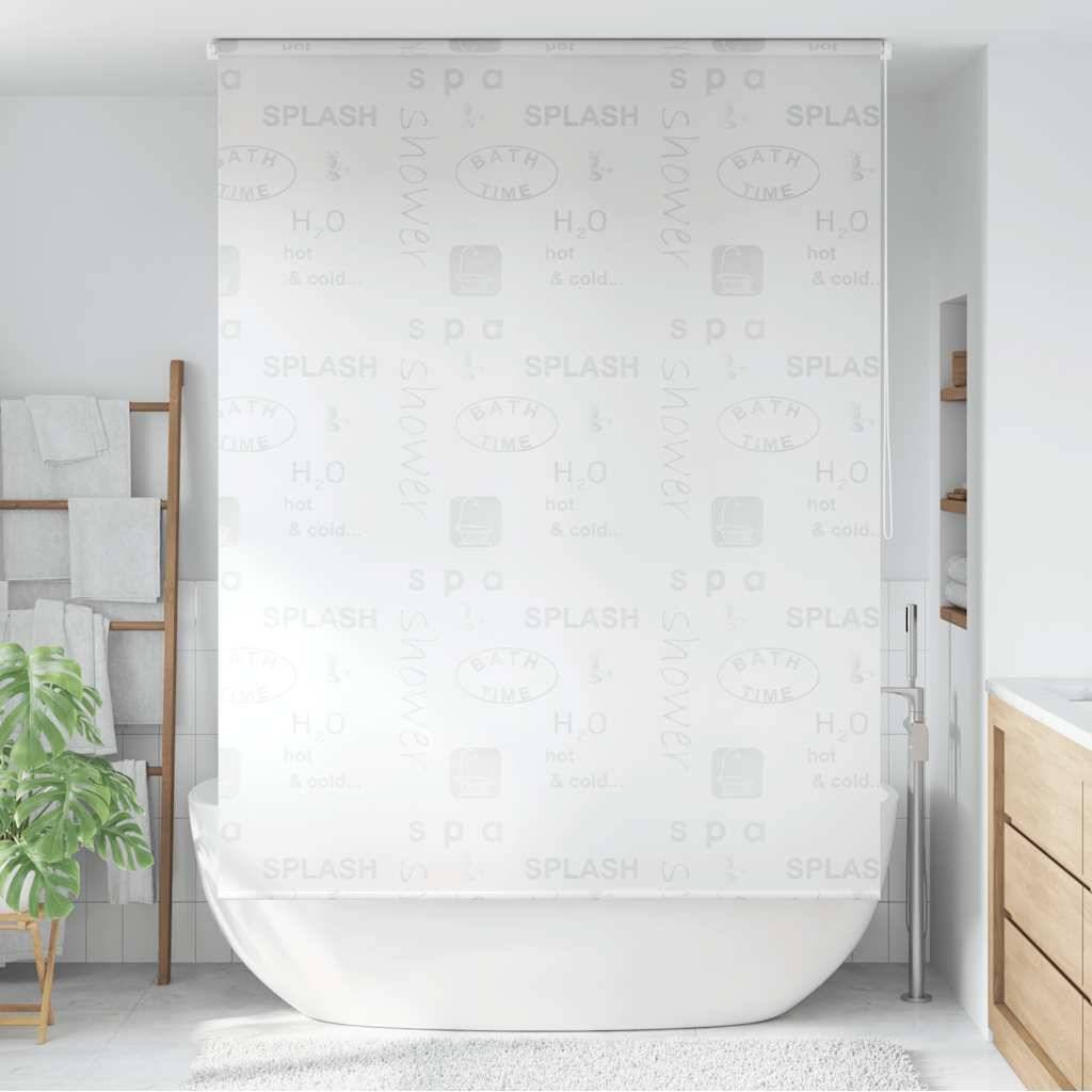 vidaXL Duschrollo 160x240 cm Splash-Design