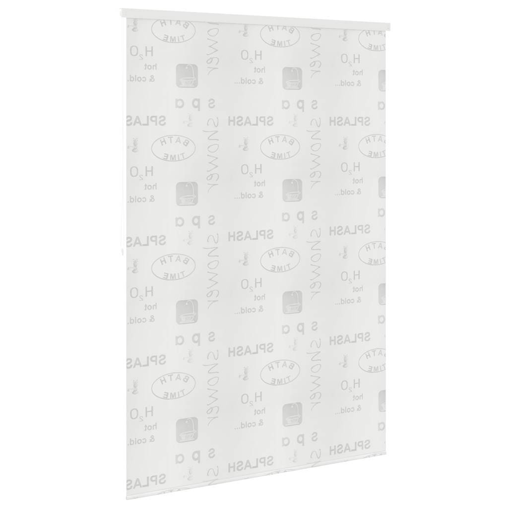 vidaXL Duschrollo 140x240 cm Splash-Design