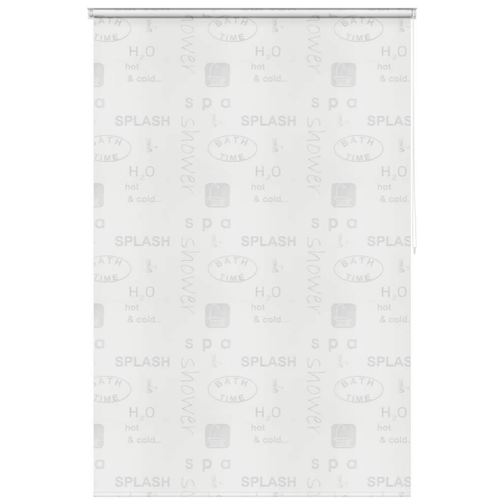 vidaXL Duschrollo 160x240 cm Splash-Design