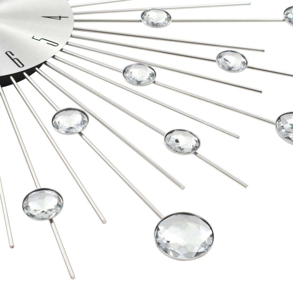 vidaXL Wanduhr mit Quarzwerk Modernes Design 50 cm